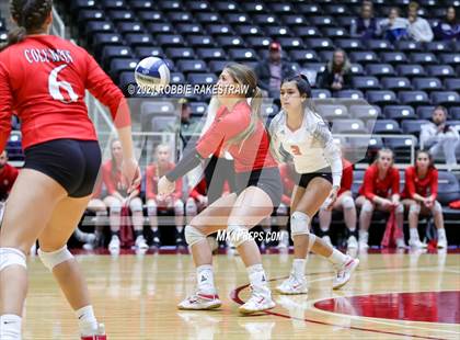 Thumbnail 3 in Bushland vs. Columbus (UIL Volleyball 3A Semifinals) photogallery.