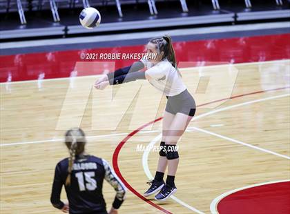 Thumbnail 3 in Bushland vs. Columbus (UIL Volleyball 3A Semifinals) photogallery.