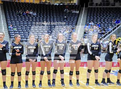 Thumbnail 3 in Bushland vs. Columbus (UIL Volleyball 3A Semifinals) photogallery.
