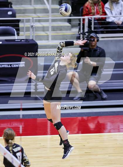 Thumbnail 2 in Bushland vs. Columbus (UIL Volleyball 3A Semifinals) photogallery.