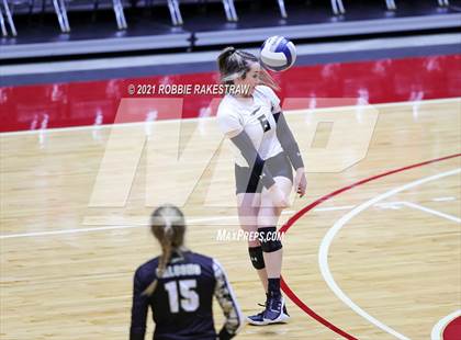 Thumbnail 3 in Bushland vs. Columbus (UIL Volleyball 3A Semifinals) photogallery.