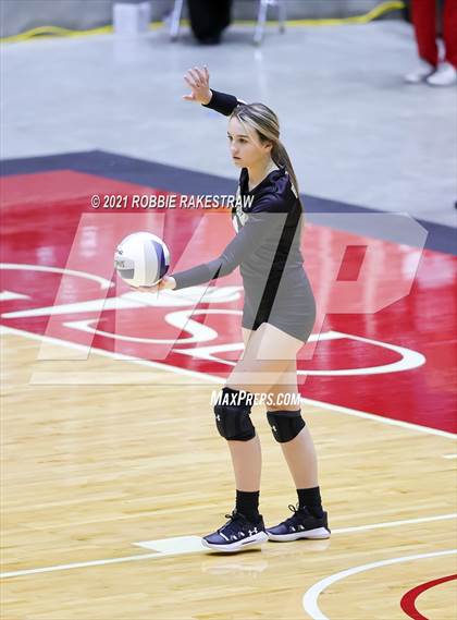 Thumbnail 1 in Bushland vs. Columbus (UIL Volleyball 3A Semifinals) photogallery.