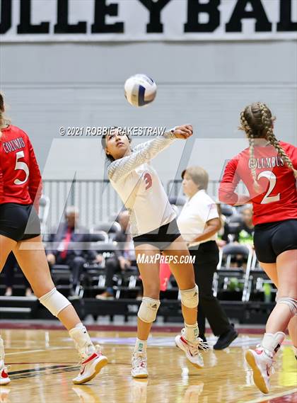 Thumbnail 1 in Bushland vs. Columbus (UIL Volleyball 3A Semifinals) photogallery.