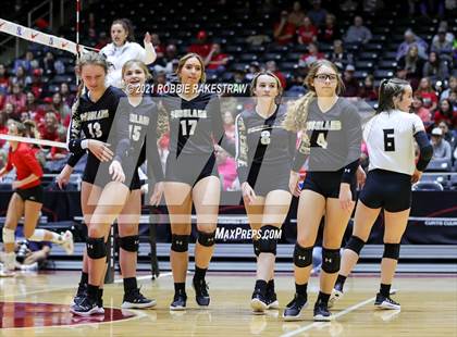 Thumbnail 2 in Bushland vs. Columbus (UIL Volleyball 3A Semifinals) photogallery.