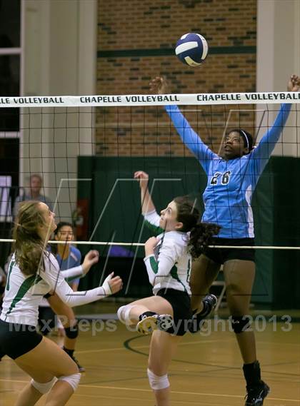 Thumbnail 3 in Zachary @ Archbishop Chapelle (LHSAA Division 1 Regional Playoff) photogallery.