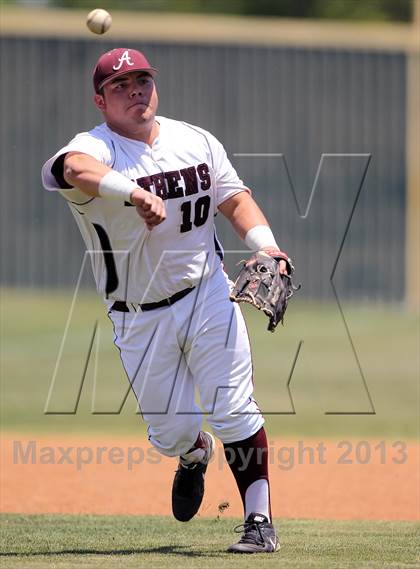 Thumbnail 1 in Crandall vs Athens (UIL 3A Area Playoff - Game 2) photogallery.