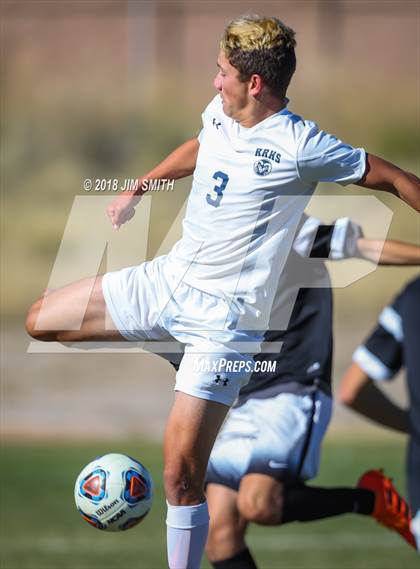 Thumbnail 3 in Rio Rancho @ Volcano Vista (NMAA 5A 1st. Round Playoff) photogallery.