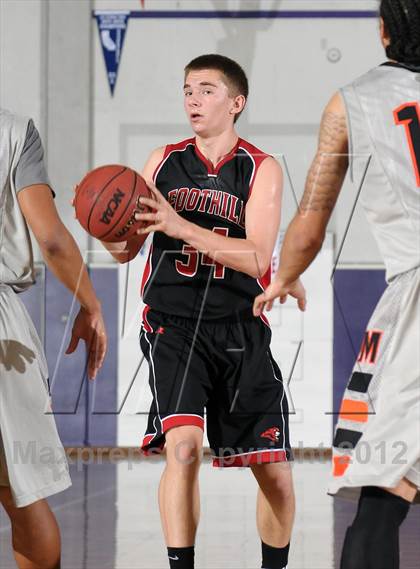Thumbnail 1 in Foothill vs. Foothill (St. Hope Elite Hoops Classic) photogallery.