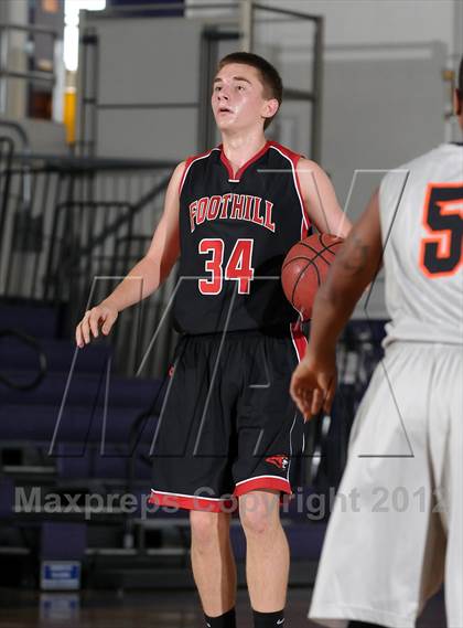 Thumbnail 1 in Foothill vs. Foothill (St. Hope Elite Hoops Classic) photogallery.
