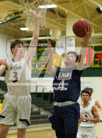 Thumbnail 3 in Mountain View vs. Tempe (Horizon Holiday Hoops Tournament) photogallery.