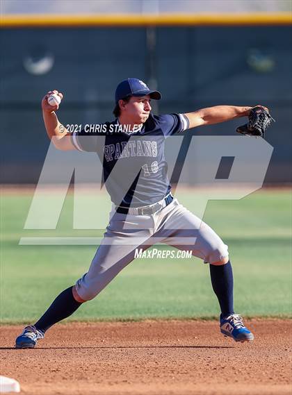 Thumbnail 3 in Scottsdale Preparatory Academy @ Scottsdale Christian Academy (AIA 2A Semifinals) photogallery.