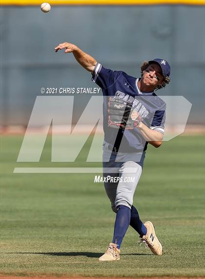 Thumbnail 2 in Scottsdale Preparatory Academy @ Scottsdale Christian Academy (AIA 2A Semifinals) photogallery.