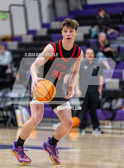 Thumbnail 1 in Judge Memorial Catholic vs. Park City (Riverton Holiday Tournament) photogallery.