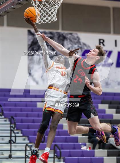 Thumbnail 3 in Judge Memorial Catholic vs. Park City (Riverton Holiday Tournament) photogallery.
