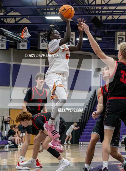 Thumbnail 2 in Judge Memorial Catholic vs. Park City (Riverton Holiday Tournament) photogallery.