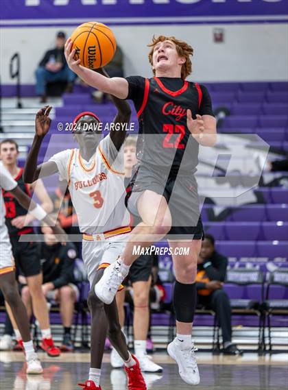 Thumbnail 1 in Judge Memorial Catholic vs. Park City (Riverton Holiday Tournament) photogallery.