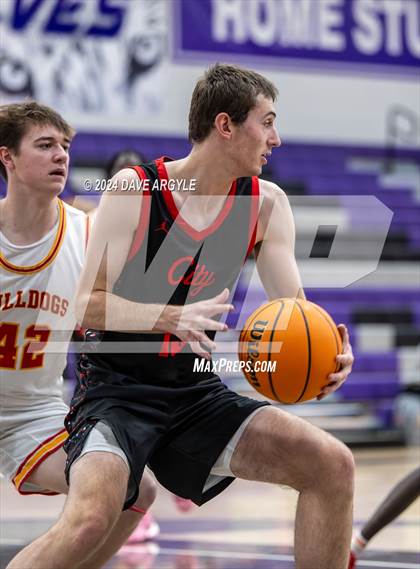 Thumbnail 3 in Judge Memorial Catholic vs. Park City (Riverton Holiday Tournament) photogallery.