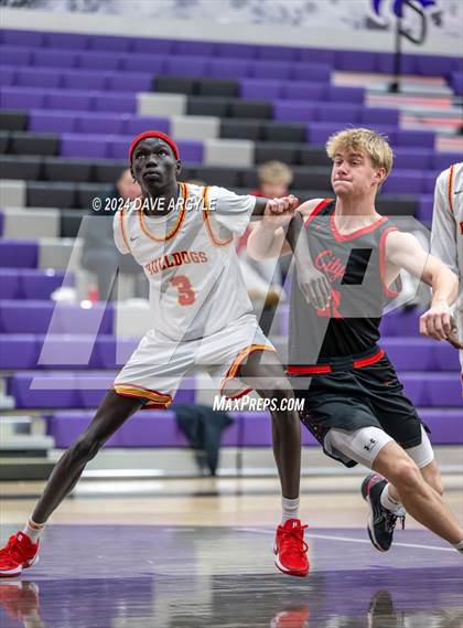Thumbnail 2 in Judge Memorial Catholic vs. Park City (Riverton Holiday Tournament) photogallery.
