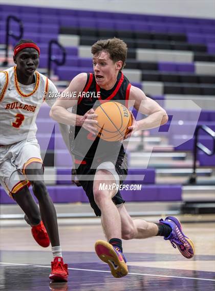 Thumbnail 3 in Judge Memorial Catholic vs. Park City (Riverton Holiday Tournament) photogallery.