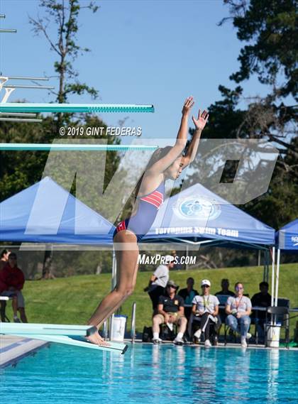 Thumbnail 1 in Diving CIF NCS Final (Campolindo) photogallery.