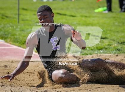 Thumbnail 2 in Highland vs Littlerock vs Eastside (Long Jump) photogallery.