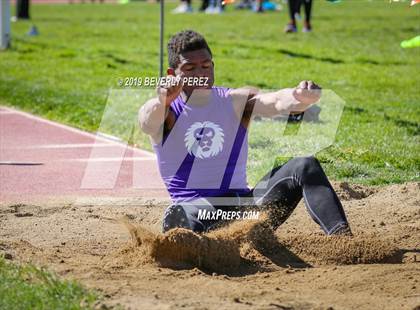 Thumbnail 1 in Highland vs Littlerock vs Eastside (Long Jump) photogallery.