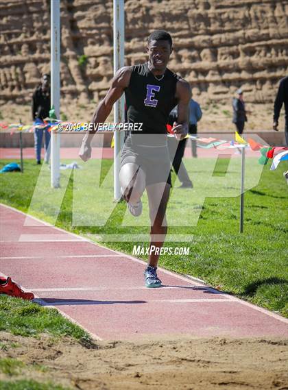 Thumbnail 3 in Highland vs Littlerock vs Eastside (Long Jump) photogallery.