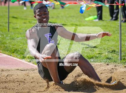 Thumbnail 3 in Highland vs Littlerock vs Eastside (Long Jump) photogallery.