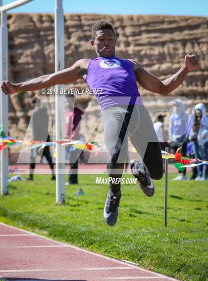 Thumbnail 3 in Highland vs Littlerock vs Eastside (Long Jump) photogallery.