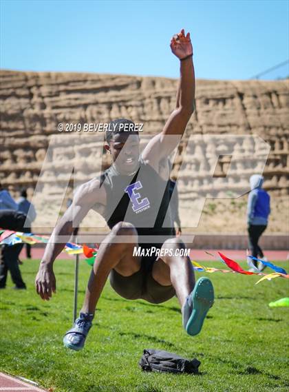 Thumbnail 3 in Highland vs Littlerock vs Eastside (Long Jump) photogallery.