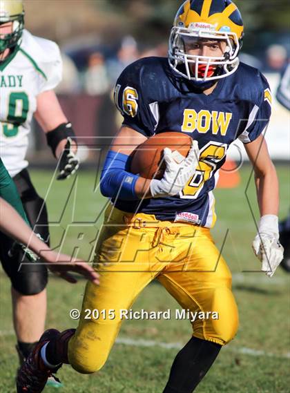Thumbnail 2 in Bishop Brady @ Bow (NHIAA Division 3 Quarterfinal) photogallery.