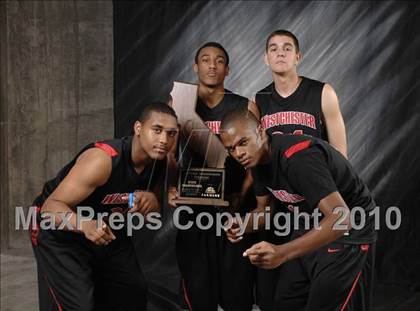Thumbnail 2 in Newark Memorial vs. Westchester (CIF State D1 Award Photos) photogallery.