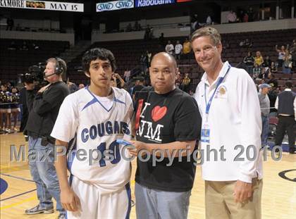 Thumbnail 2 in Newark Memorial vs. Westchester (CIF State D1 Award Photos) photogallery.