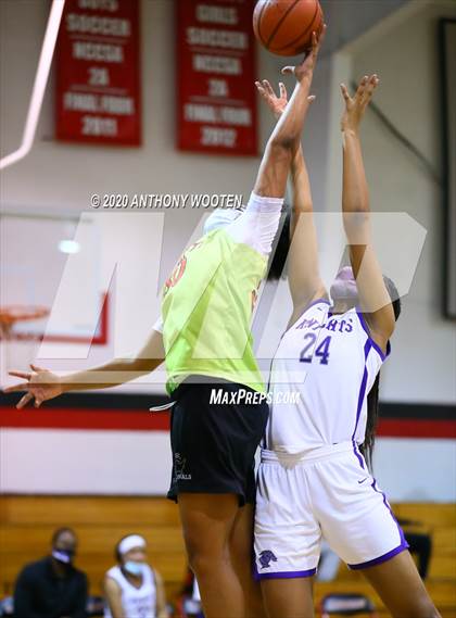 Thumbnail 2 in Village Christian Academy vs. Empower Preparatory Academy (The BIG H.I.T. Holiday Invitational) photogallery.