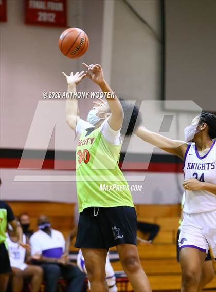 Thumbnail 1 in Village Christian Academy vs. Empower Preparatory Academy (The BIG H.I.T. Holiday Invitational) photogallery.