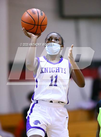 Thumbnail 2 in Village Christian Academy vs. Empower Preparatory Academy (The BIG H.I.T. Holiday Invitational) photogallery.