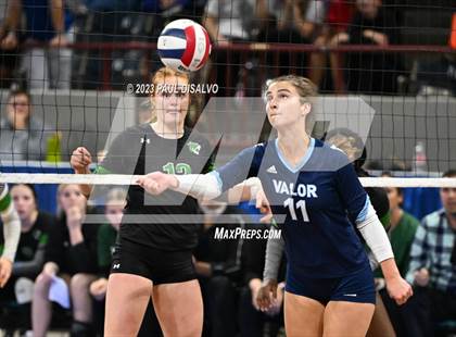 Thumbnail 3 in Valor Christian vs. Fossil Ridge (CHSAA 5A State Final) photogallery.