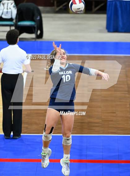 Thumbnail 3 in Valor Christian vs. Fossil Ridge (CHSAA 5A State Final) photogallery.