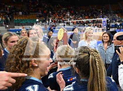 Thumbnail 3 in Valor Christian vs. Fossil Ridge (CHSAA 5A State Final) photogallery.