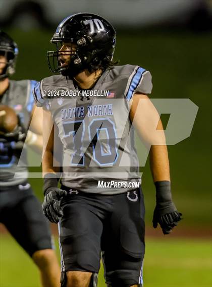 Thumbnail 2 in CIF Central Section D1-AA  PLAYOFFS round 1 Sanger @ Clovis North photogallery.