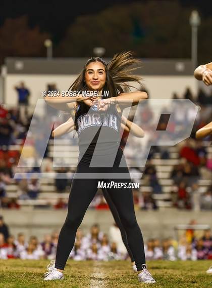 Thumbnail 3 in CIF Central Section D1-AA  PLAYOFFS round 1 Sanger @ Clovis North photogallery.