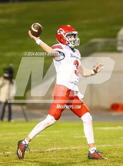 Thumbnail 1 in CIF Central Section D1-AA  PLAYOFFS round 1 Sanger @ Clovis North photogallery.