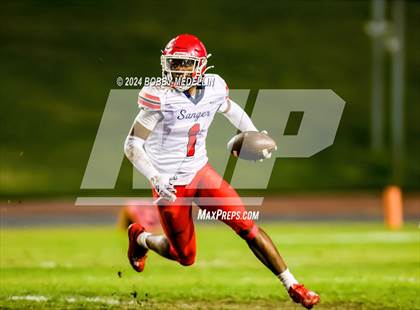 Thumbnail 2 in CIF Central Section D1-AA  PLAYOFFS round 1 Sanger @ Clovis North photogallery.