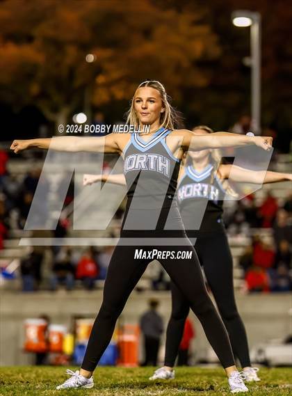 Thumbnail 3 in CIF Central Section D1-AA  PLAYOFFS round 1 Sanger @ Clovis North photogallery.