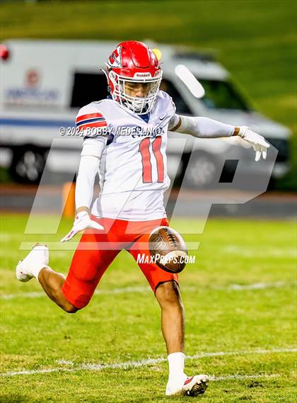 Thumbnail 1 in CIF Central Section D1-AA  PLAYOFFS round 1 Sanger @ Clovis North photogallery.
