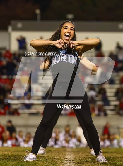 Thumbnail 2 in CIF Central Section D1-AA  PLAYOFFS round 1 Sanger @ Clovis North photogallery.