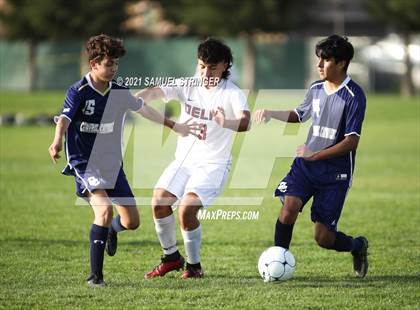 Thumbnail 3 in Delhi vs. Central Catholic (Hughson Tournament) photogallery.