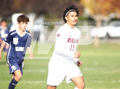 Thumbnail 3 in Delhi vs. Central Catholic (Hughson Tournament) photogallery.