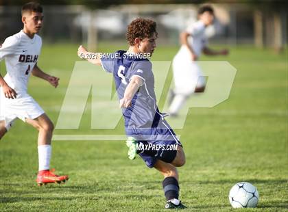 Thumbnail 1 in Delhi vs. Central Catholic (Hughson Tournament) photogallery.