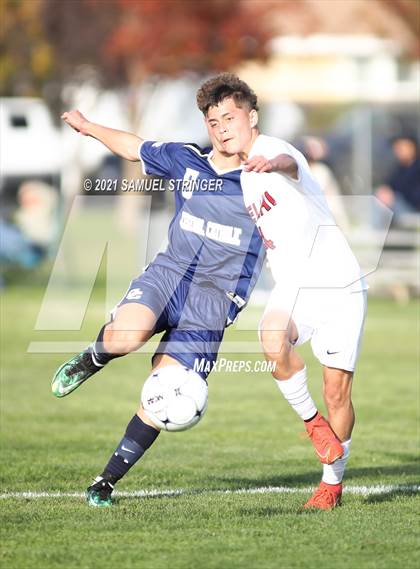 Thumbnail 2 in Delhi vs. Central Catholic (Hughson Tournament) photogallery.